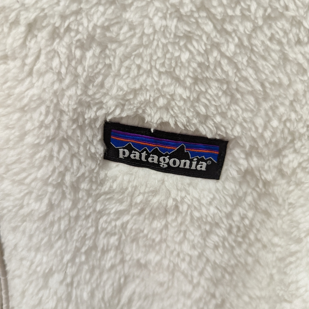 Patagonia Women's XS Los Gatos Fleece Jacket- Birch White - Picture 4 of 4